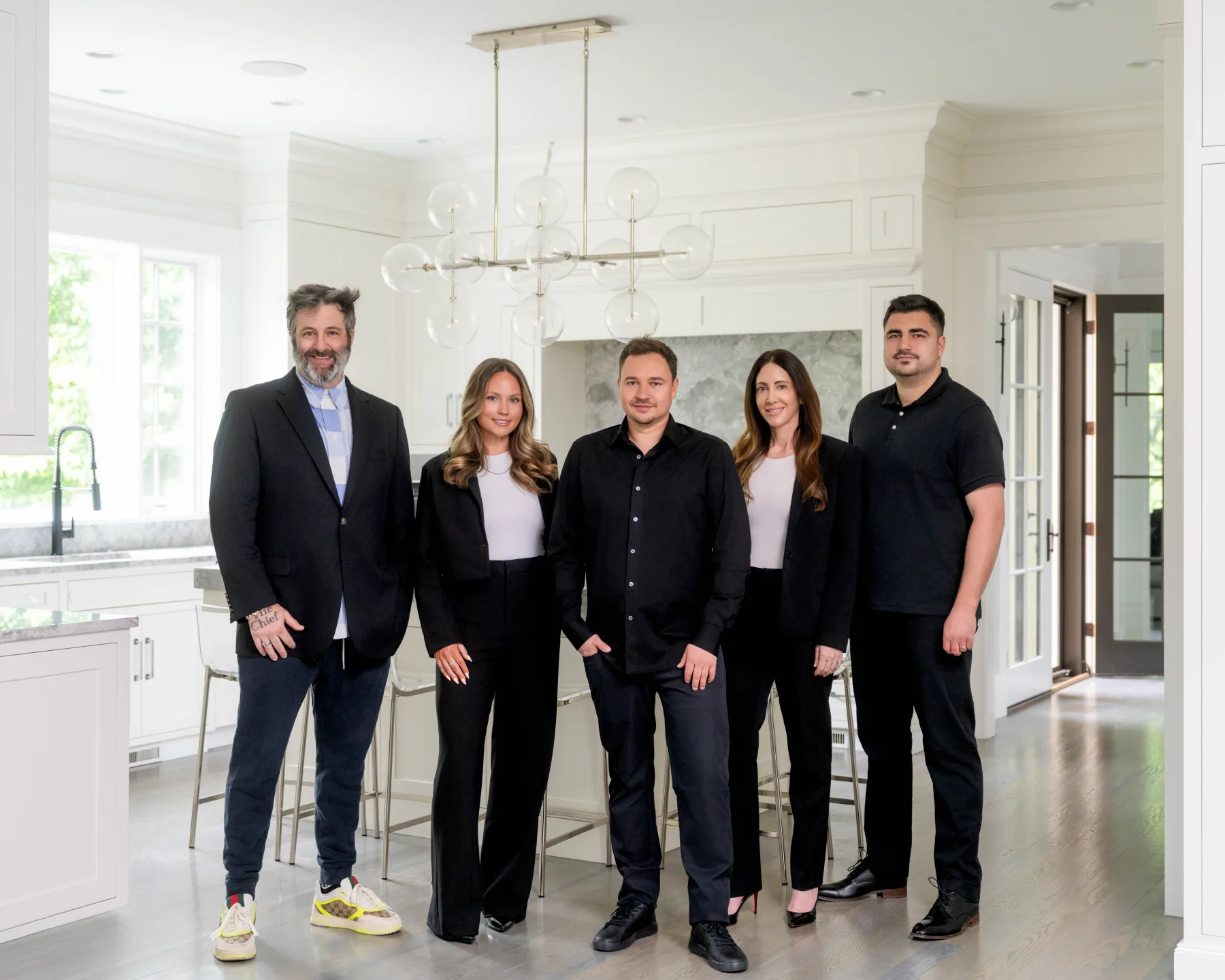 The BMN Boston team in a Greater Boston home